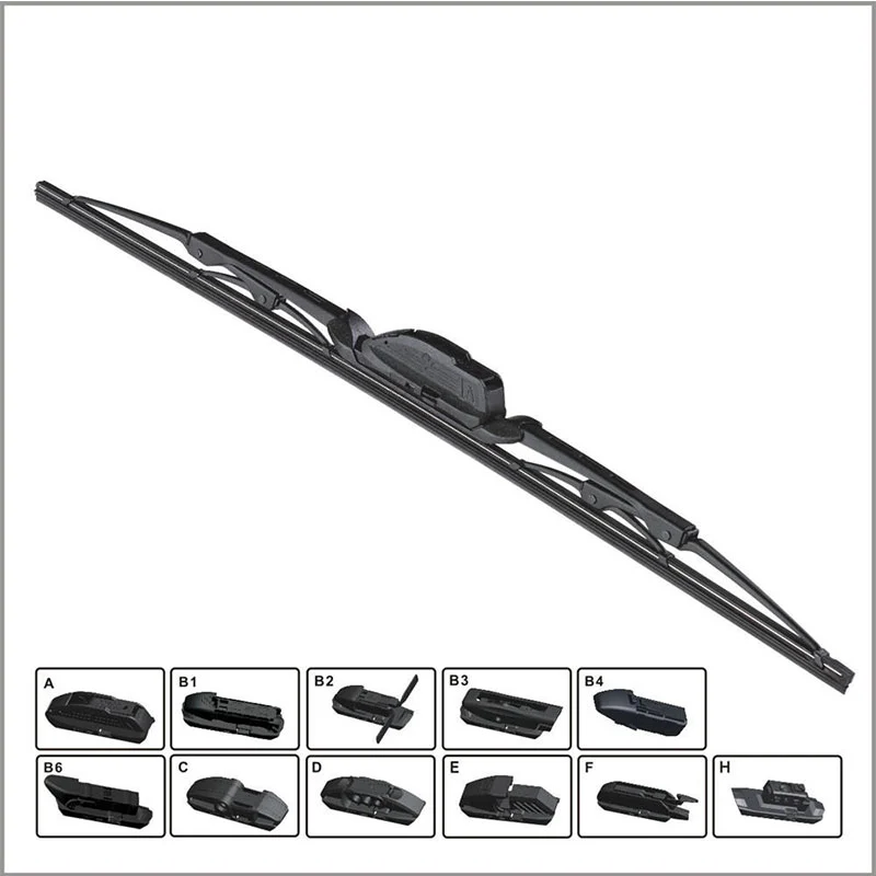 Bosoko T710 Front Frame Wiper Blades with Multi-Adapters