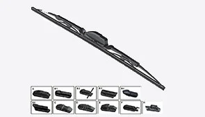 Bosoko T710 Front Frame Wiper Blades with Multi-Adapters