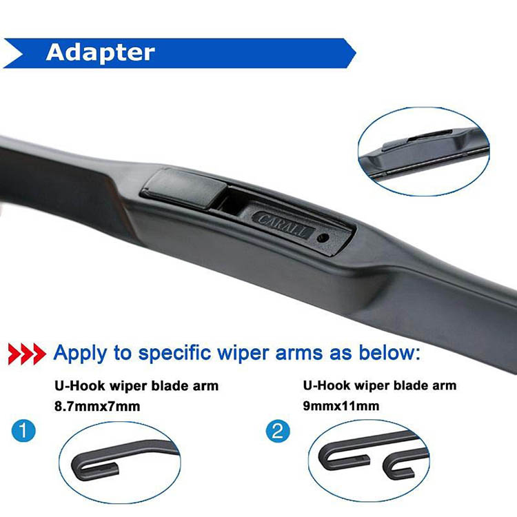 Wiper Blades with Adapters